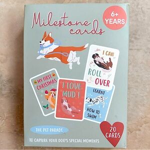 NWOT‎ Puppy Milestone Cards